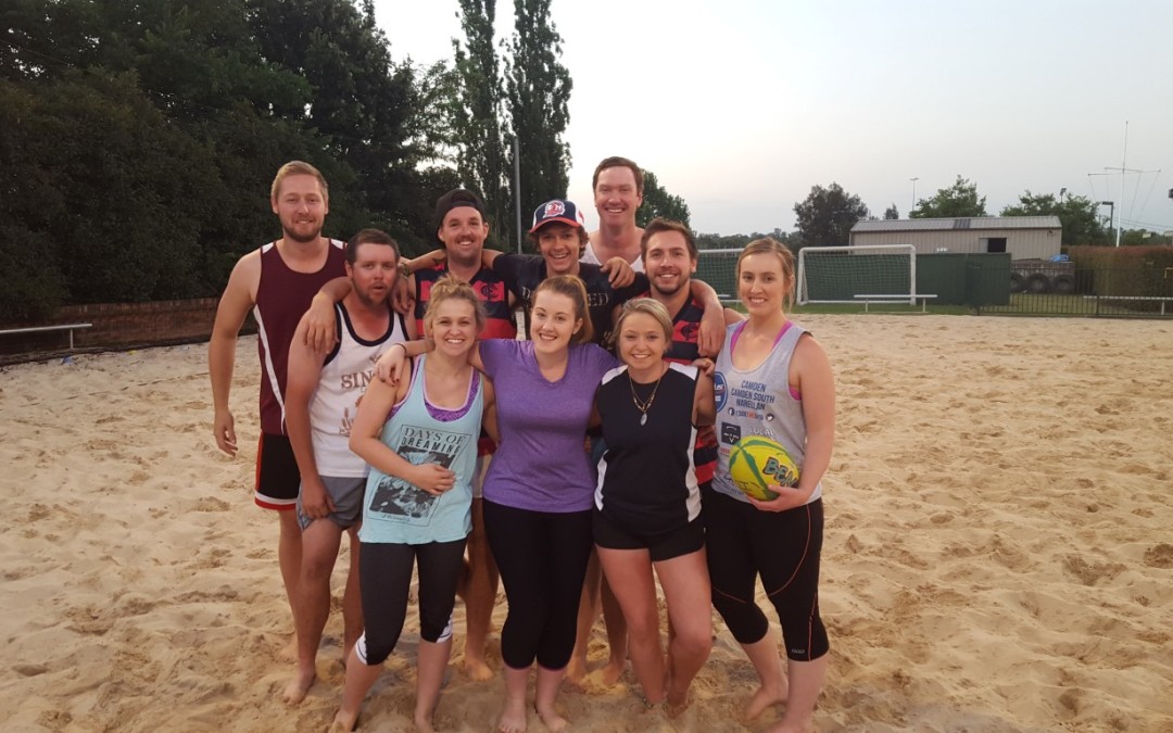 Beach Touch Footy CUP Grand Finalists Cunning Stunts